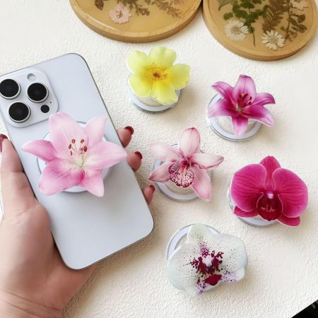 3D Floral Phone Grip Holders